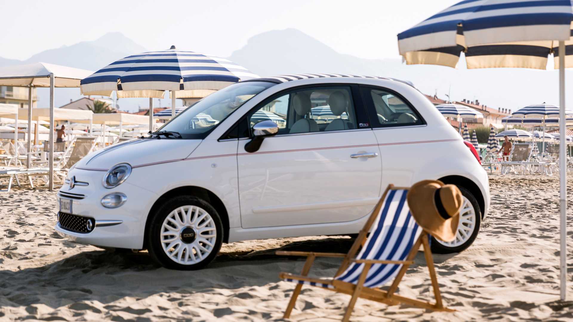 Sommer auf vier Rädern: Den Fiat 500c Cabrio erhalten Sie zurzeit im Leasing für 119 Euro